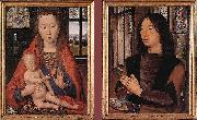 Diptych of Maarten Nieuwenhove Hans Memling